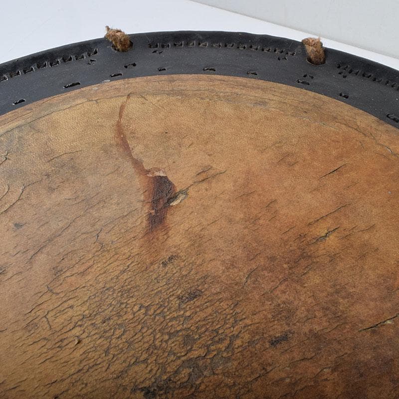 和楽器　和太鼓　締太鼓　黒漆金蒔絵胴　C　8682D