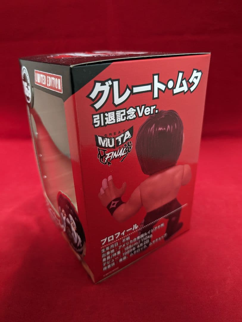 ロック 16dソフビコレクション グレート・ムタ 1000体限定