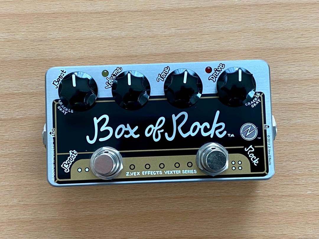 ZVEX Box of Rock 中古美品