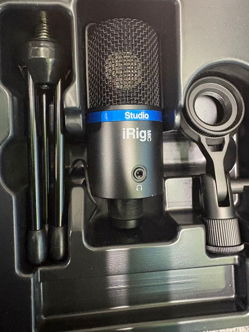 配信機器・PA機器・レコーディング機器 IK Multimedia iRig Mic Studio Black