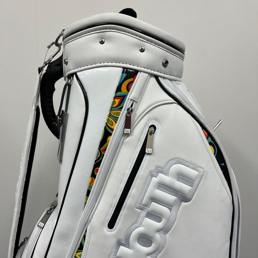 ラウドマウス キャディバッグ シャガデリックホワイト