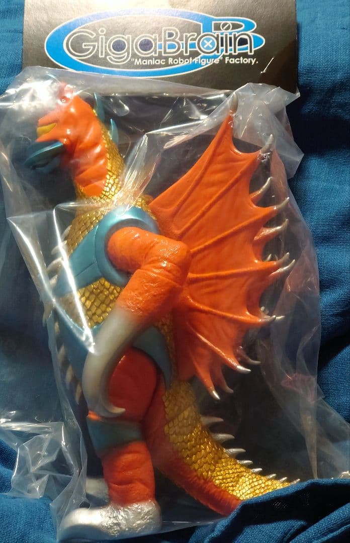 ワンフェス 限定 ギガブレイン ガイガン ソフビ メディコムトイ ゴジラ