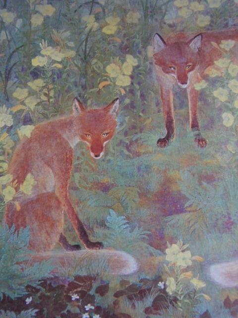 内海泰、【野】、希少な額装用画集より、新品額装付、状態良好