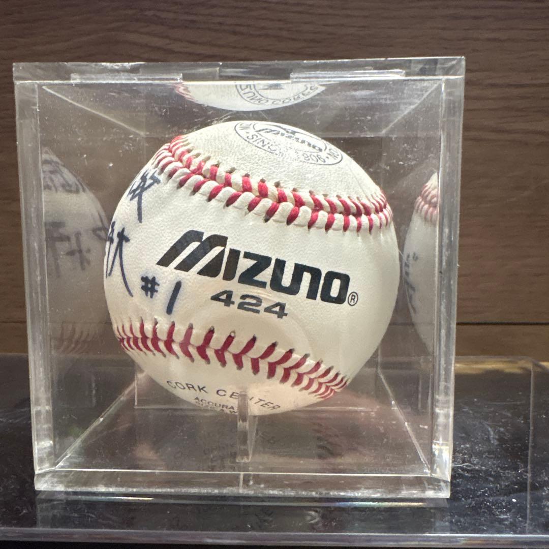 田中将大選手 直筆サインボール 甲子園の砂付き