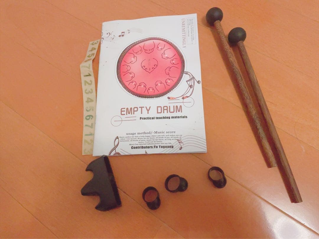 最終値下げ✴︎スティールドラムタングドラム 15音 14インチ ホワイトゴールド