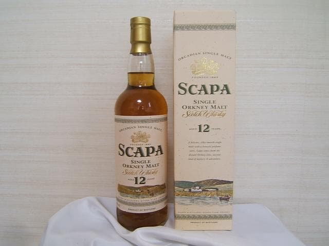 レア物 正規品 スキャパ12y 旧ボトル