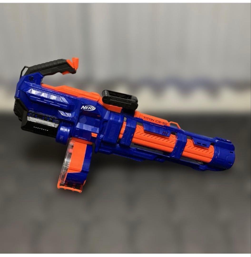 ナーフ タイタン エリート NERF Titan CS-50 電動 ドラム