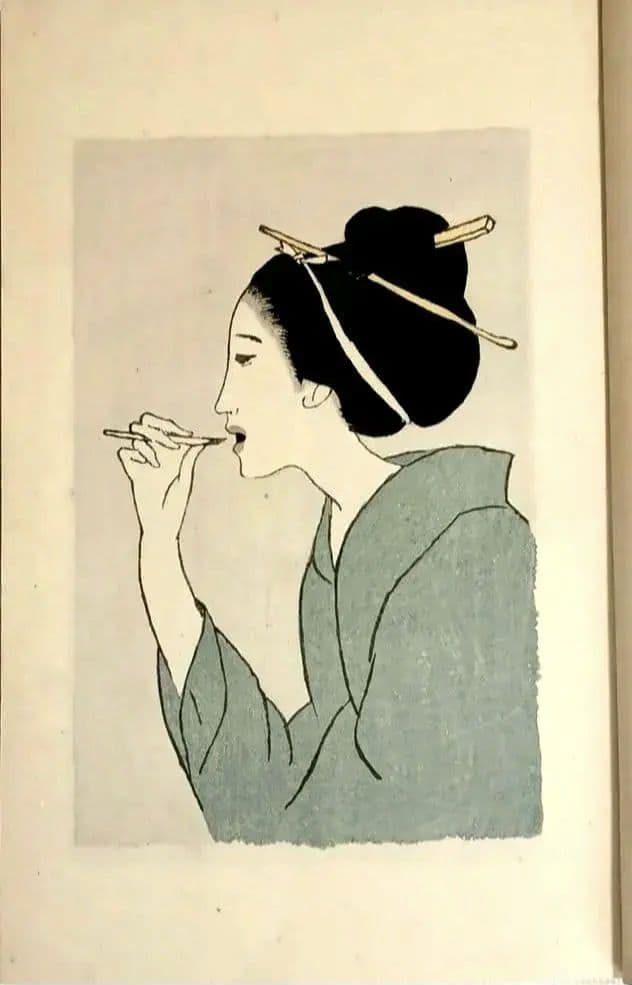 竹久夢二の本夢のふるさと（木版画10枚、詩139篇)大正8年出版初版本おまけ付き