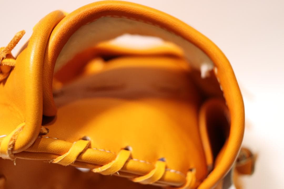 ホッタスポーツ ファーストミット オレンジ 軟式用 グローブ