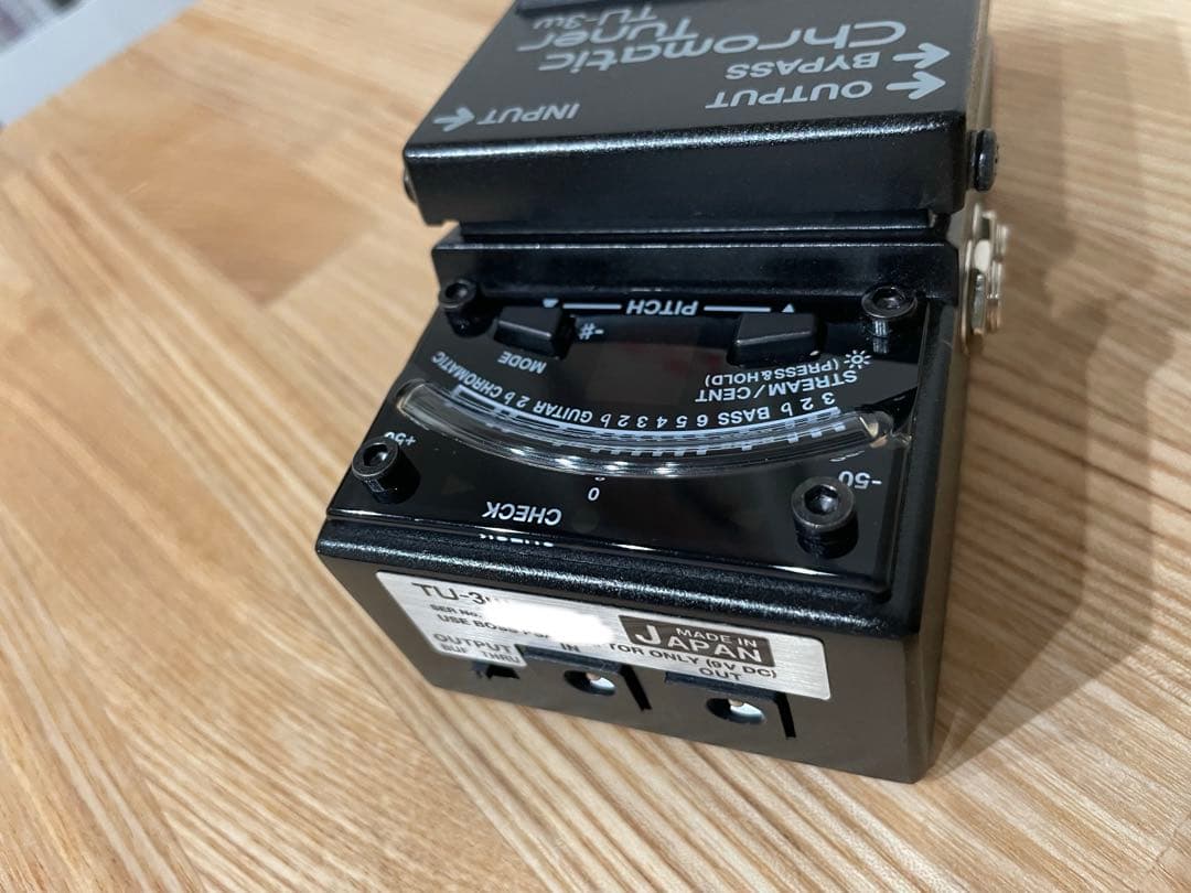 BOSS TU-3W 技クラフト チューナー