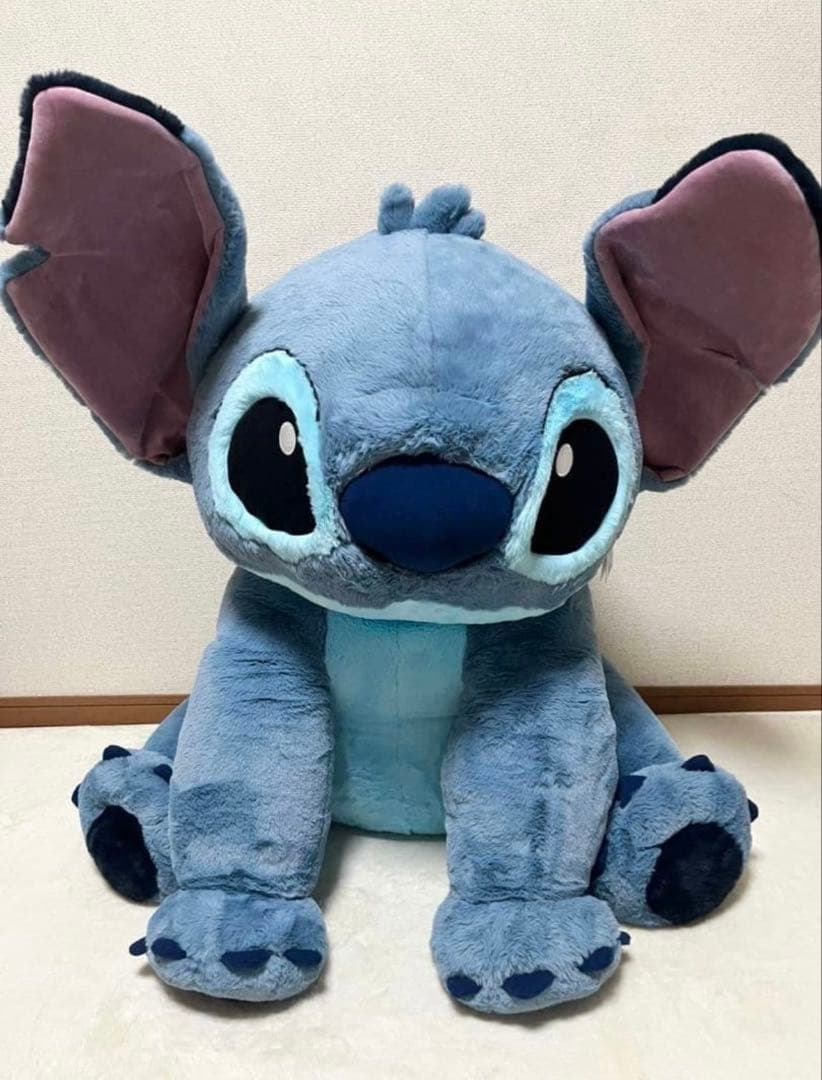 ★コストコ★スティッチ 特大ぬいぐるみ ブランケット付き 未使用品