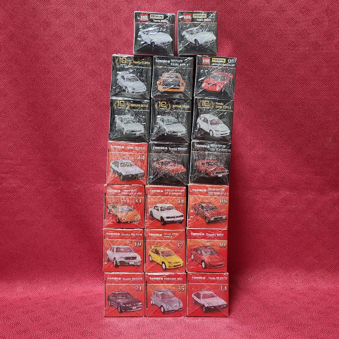 【ジャンク扱い】 未開封 タカラトミー トミカ プレミアム 56台 セット