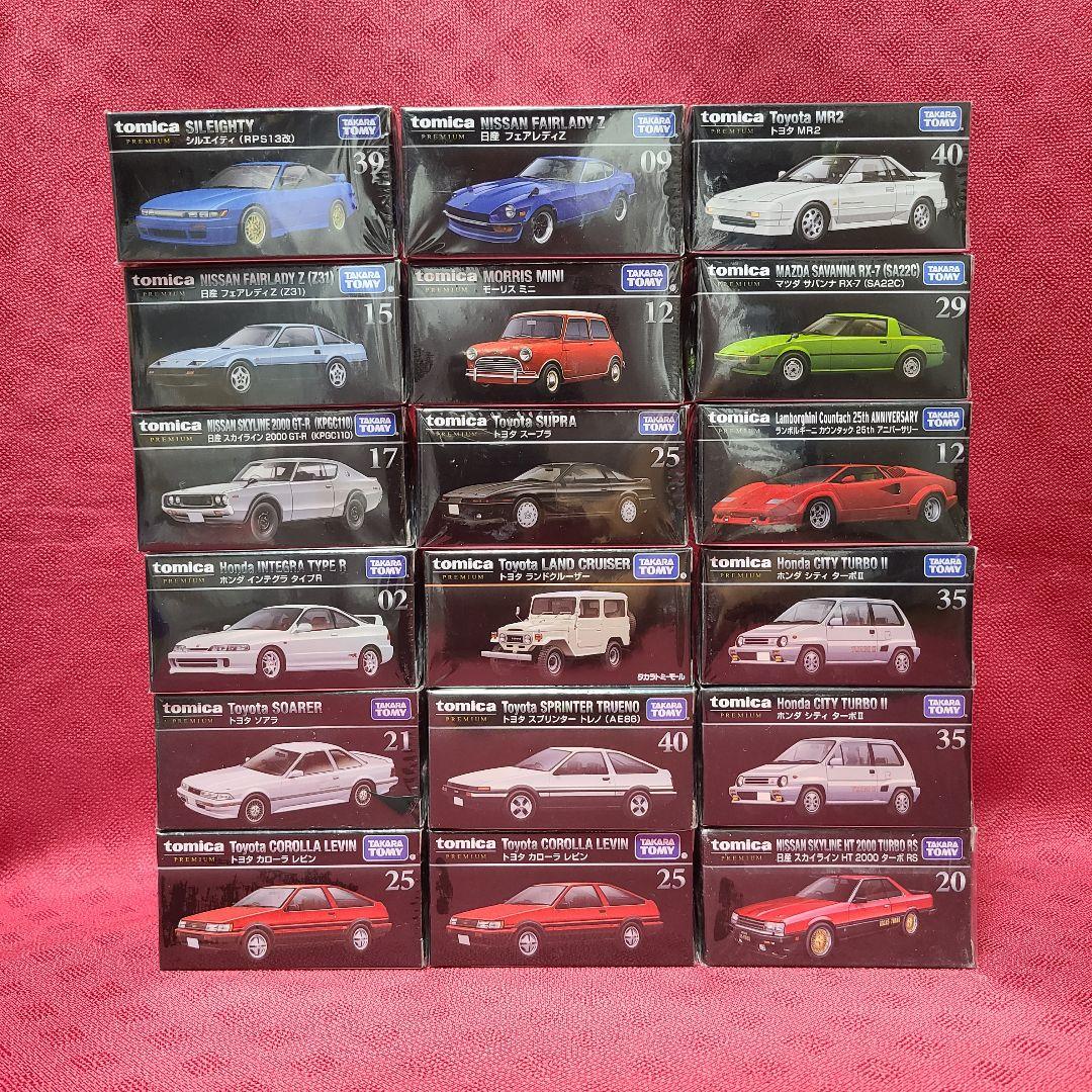 【ジャンク扱い】 未開封 タカラトミー トミカ プレミアム 56台 セット