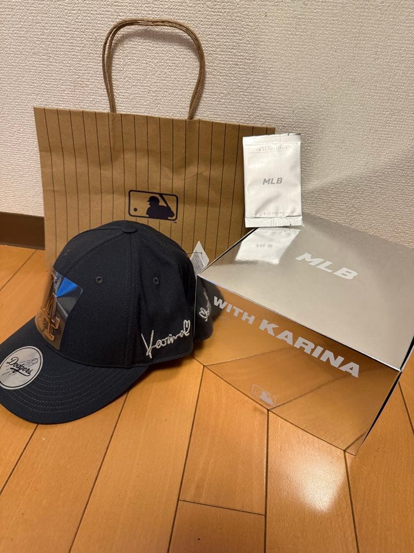 N*o様 MLB×aespa カリナ KARINA LAグレー 57 日本未発売