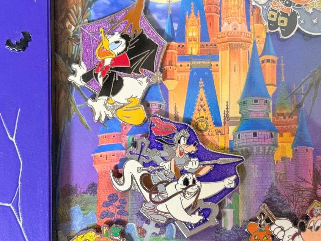 大河&天⑦ハロウィン額入りピンバッジ