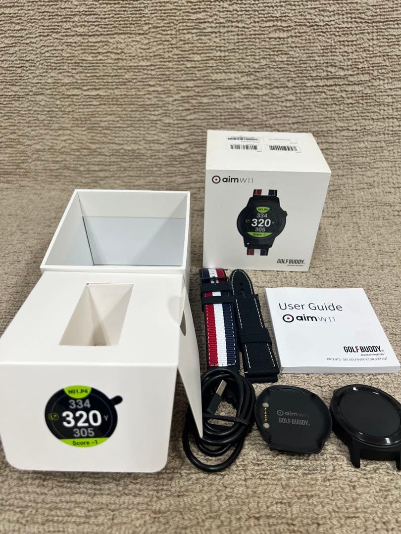 GOLF BUDDY aim W11 GPSナビ 超美品