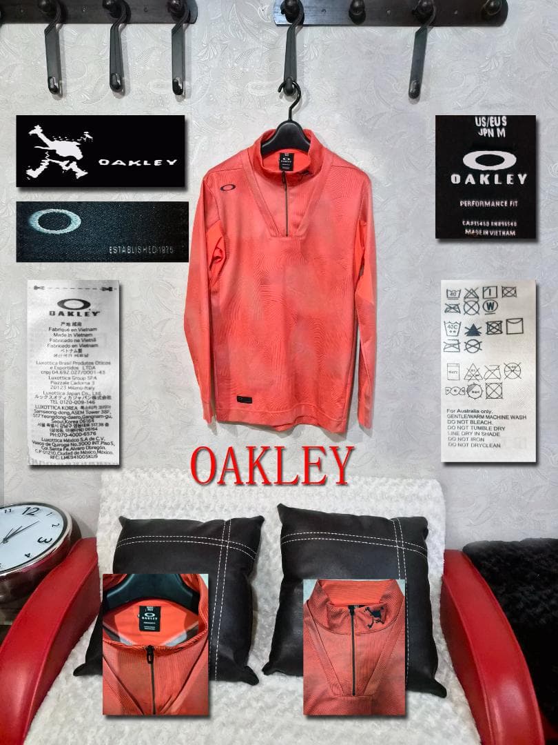 OAKLEY パフォーマンスフィット シャツ M