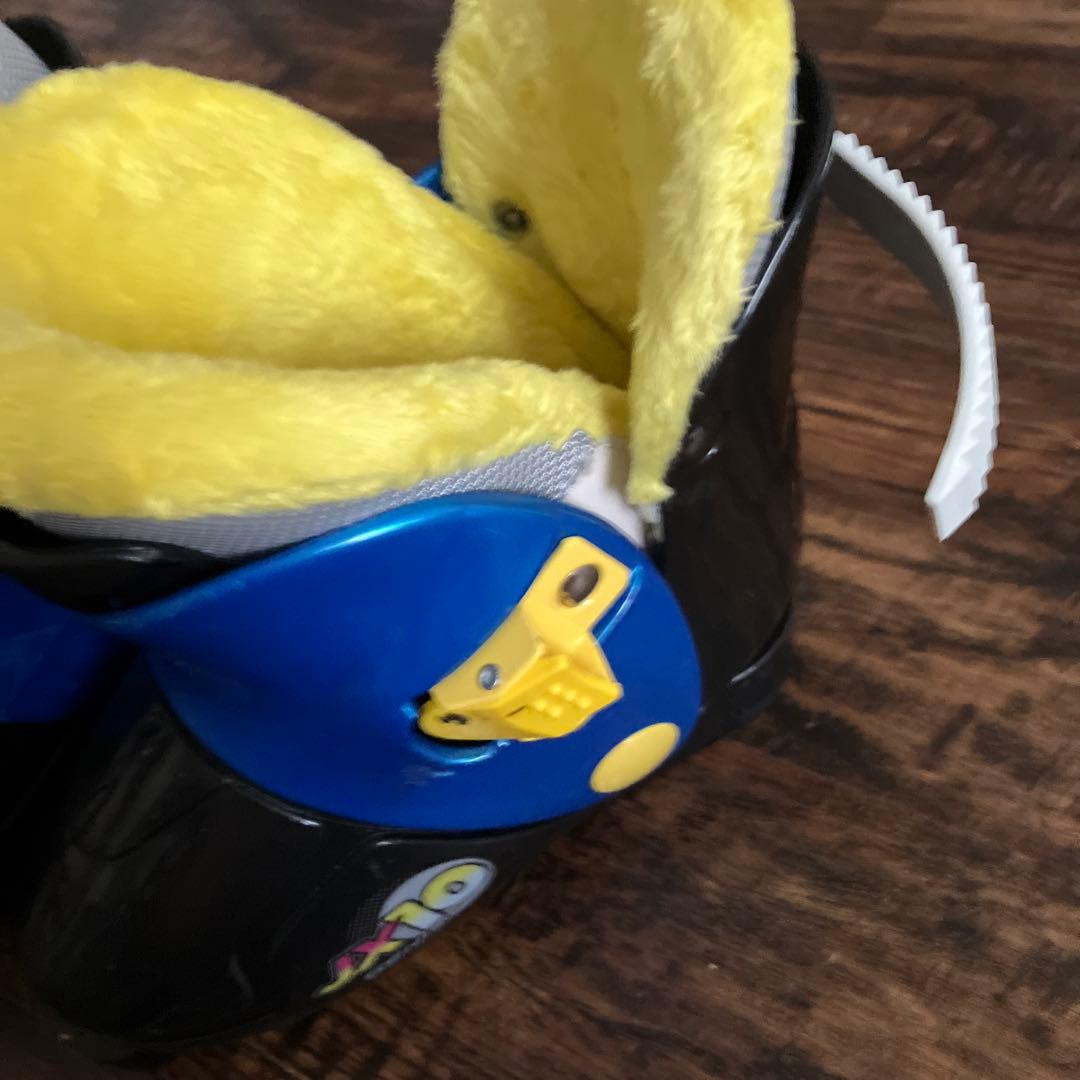 DriveOne アルペンスキービンディング スキーポール100センチ靴付キッズ