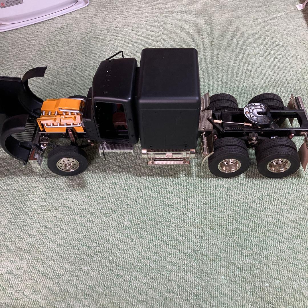 タミヤ1/14キングハウラー加工中