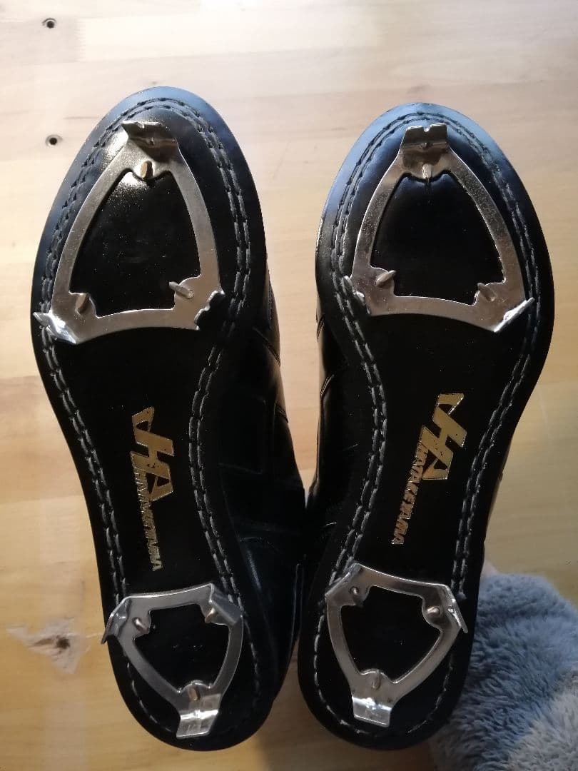 新品　HATAKEYAMA ハタケヤマ 革底 野球スパイク　27cm