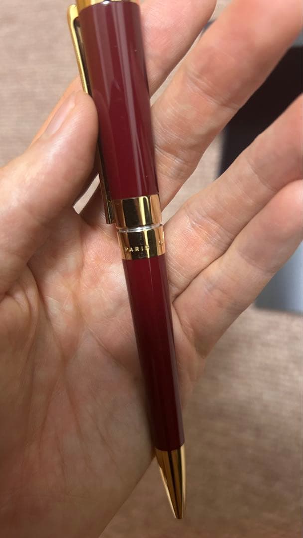 S.T. Dupont Liberte レッドラッカー ゴールドボールペン