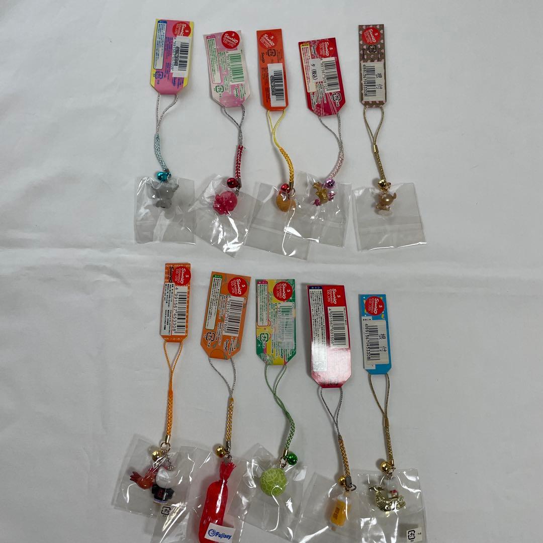 新品◆ハローキティ ご当地キティ 根付けストラップ 愛知 10個セット◆匿名配送