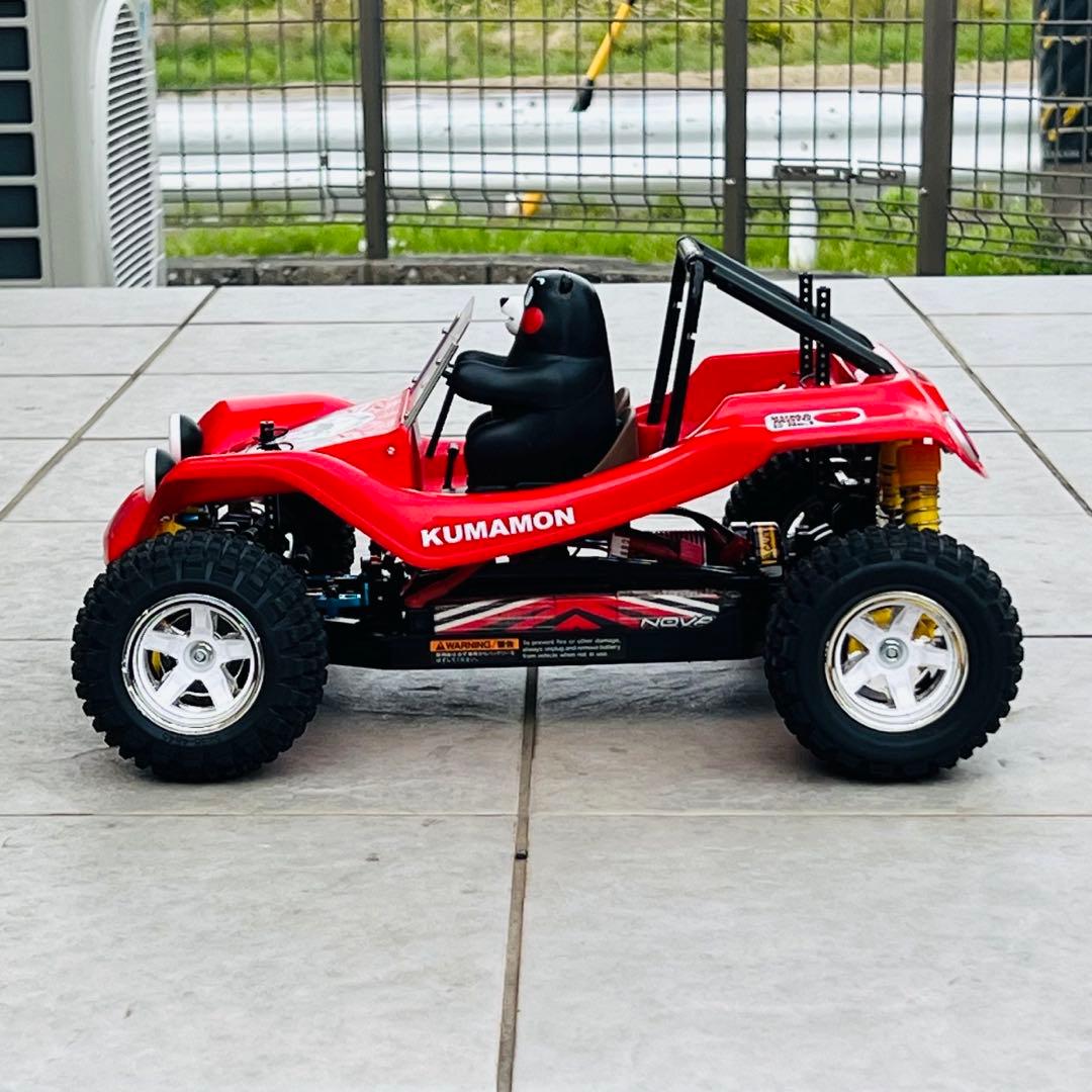 ラジコン　くまモンバギー4WD TT02B メカレス車体ボディー　540モーター