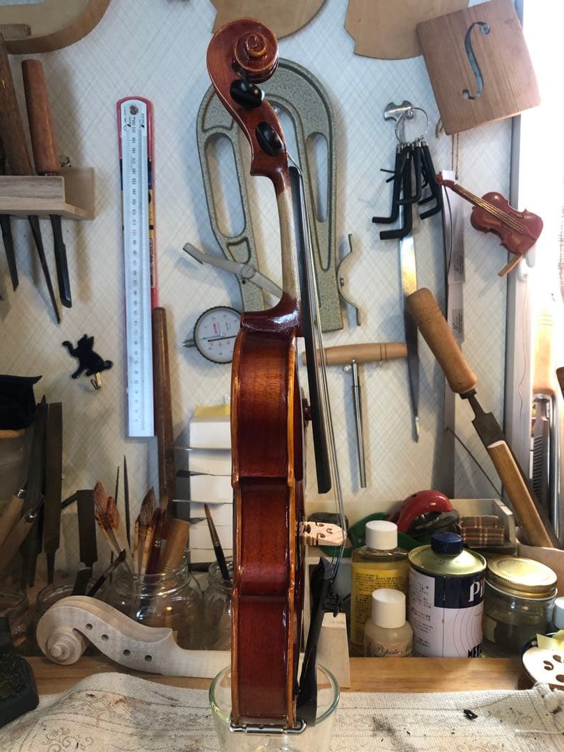 【駒&魂柱調整済】Suzuki分数バイオリンNo230 1/16 2016