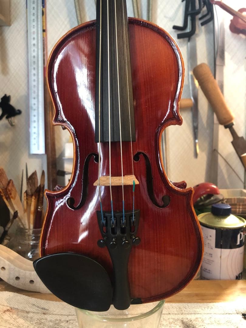 【駒&魂柱調整済】Suzuki分数バイオリンNo230 1/16 2016