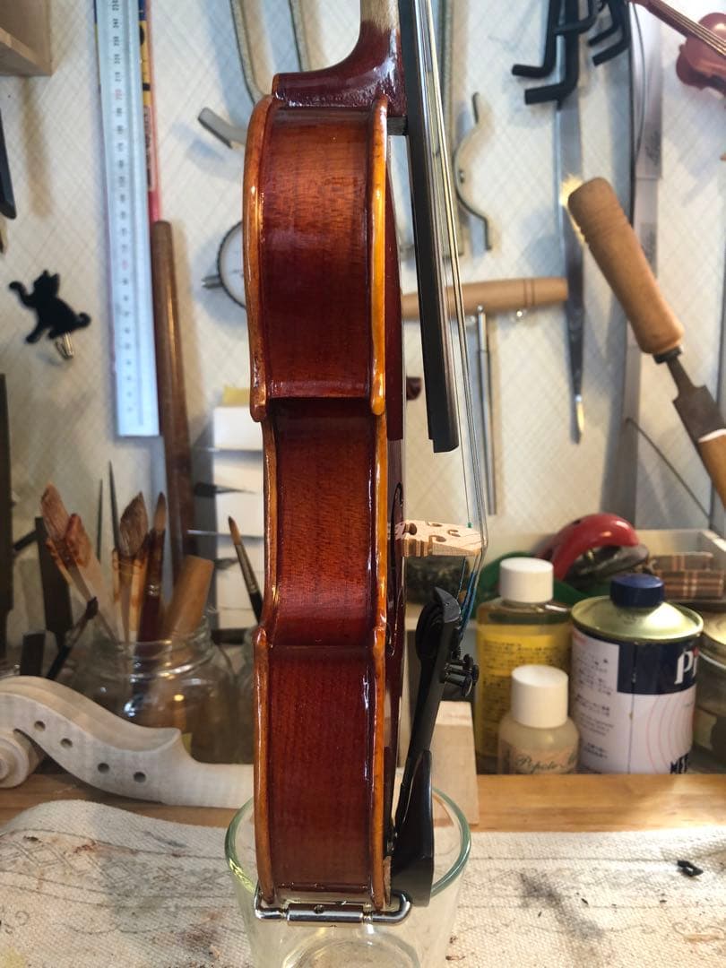 【駒&魂柱調整済】Suzuki分数バイオリンNo230 1/16 2016