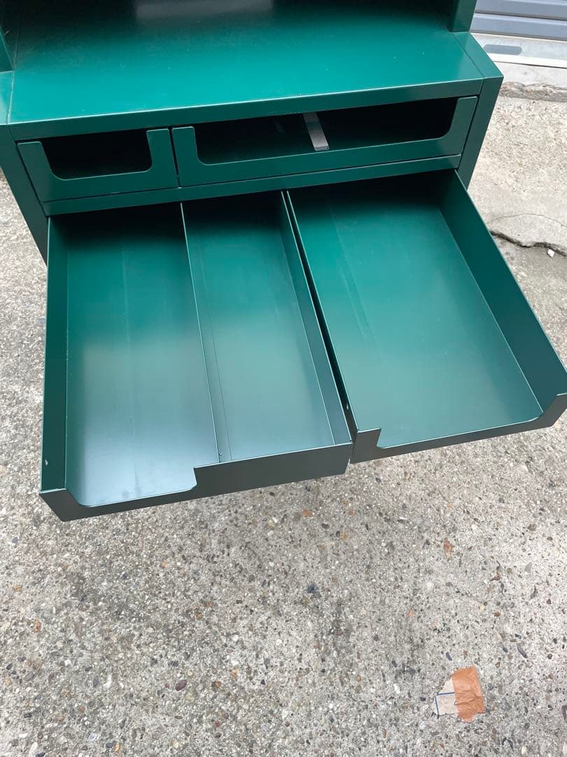 近隣配達可能　厚い鉄板　スチール製　レジ台　ツールキャビネット