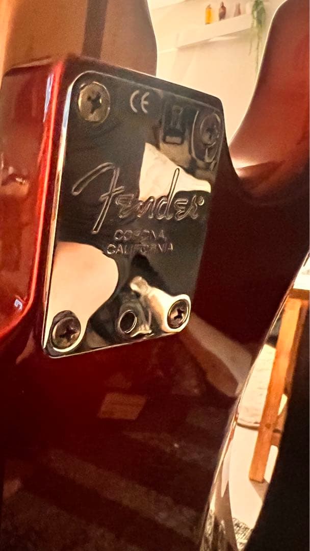 Fender american standard ストラトcandy apple