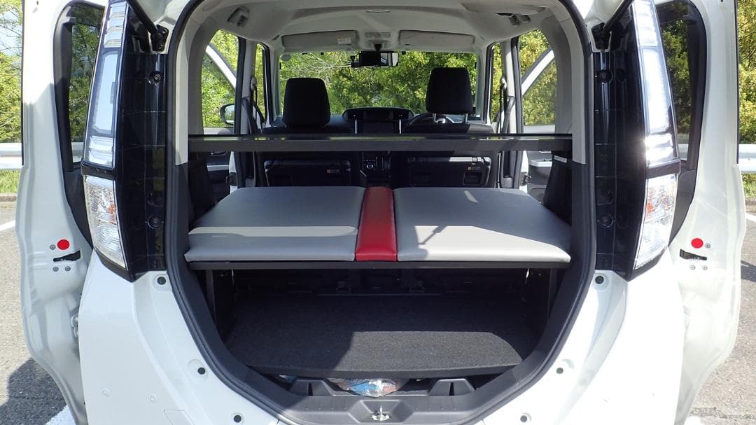 車中泊　ベッドキット ルーミー・トール