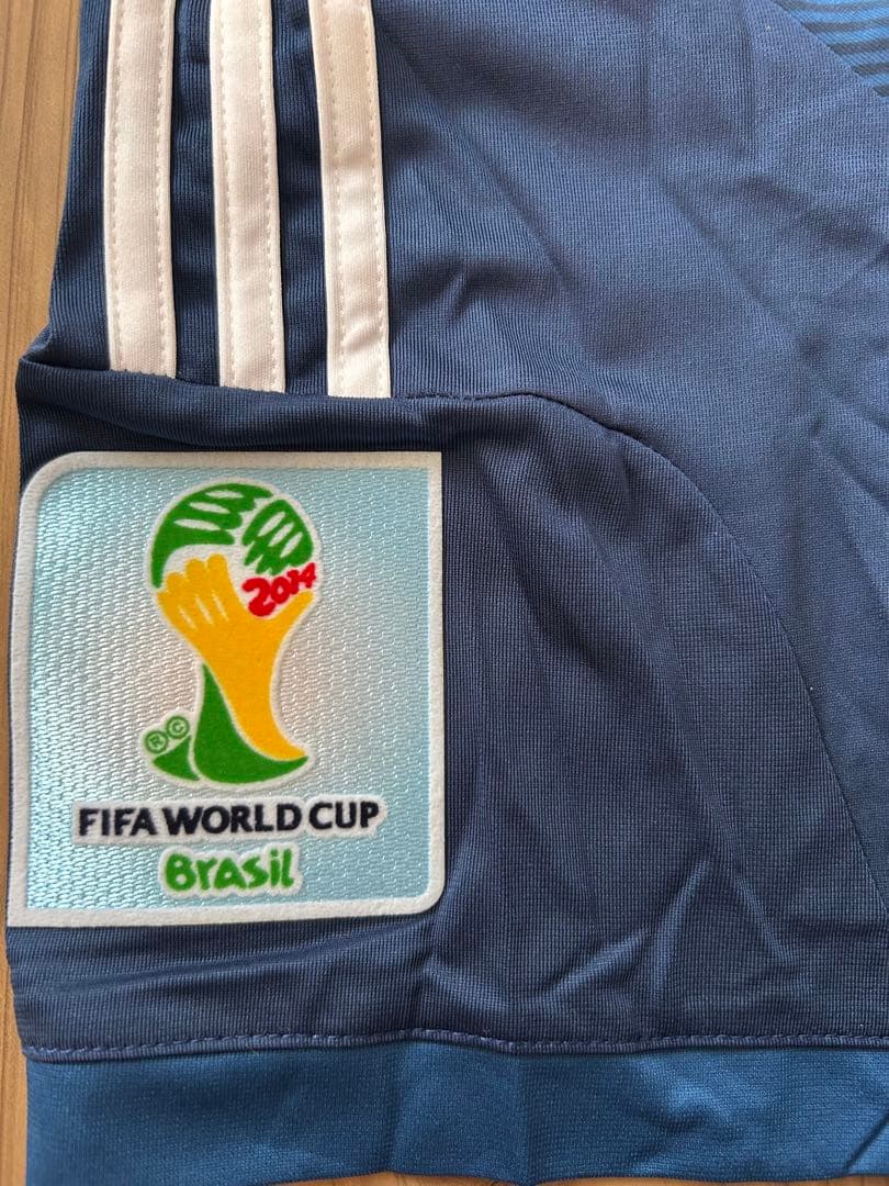 W杯2014 アルゼンチン代表 リオネル・メッシ アウェイ レプリカユニフォーム