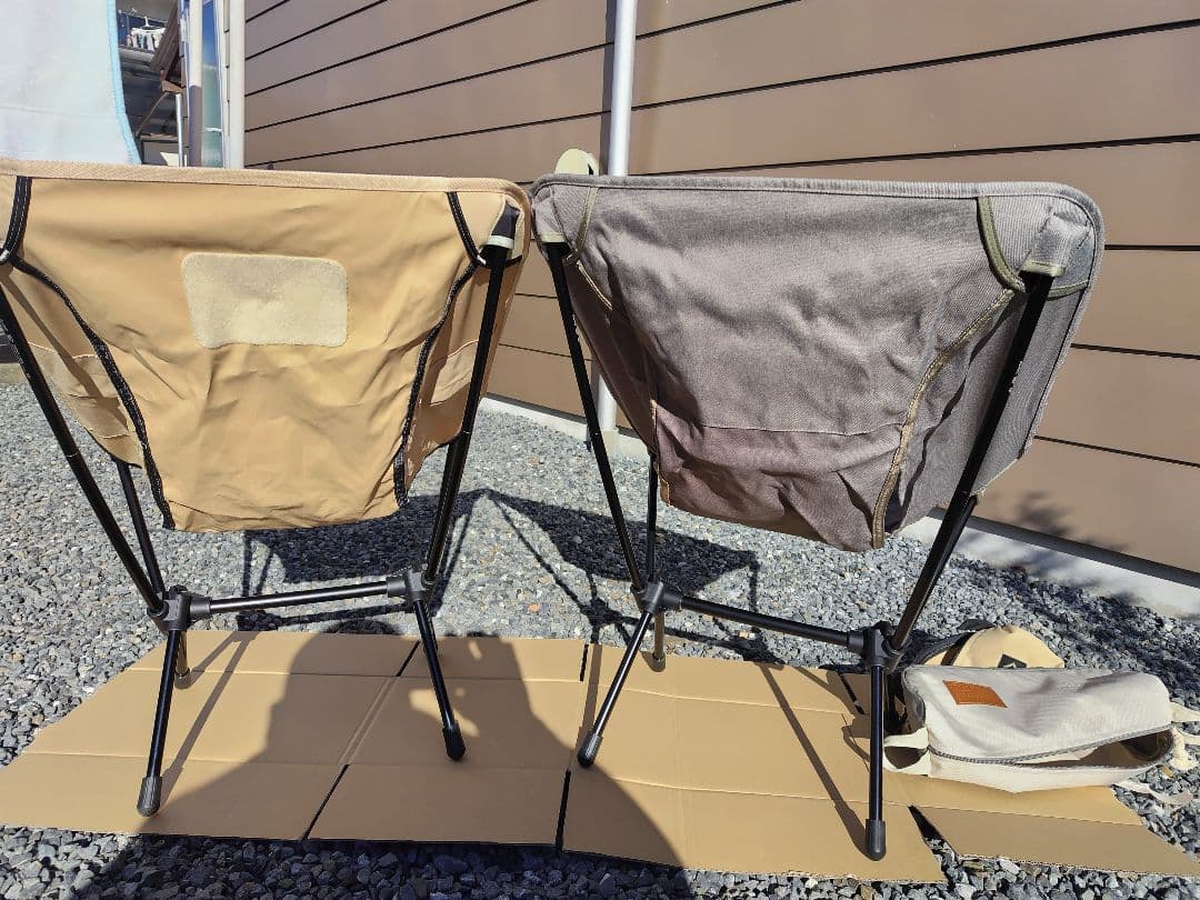 ヘリノックスチェアワン　タクティカル　デザートタン　ホームデコ＆ビーチ　グラベル