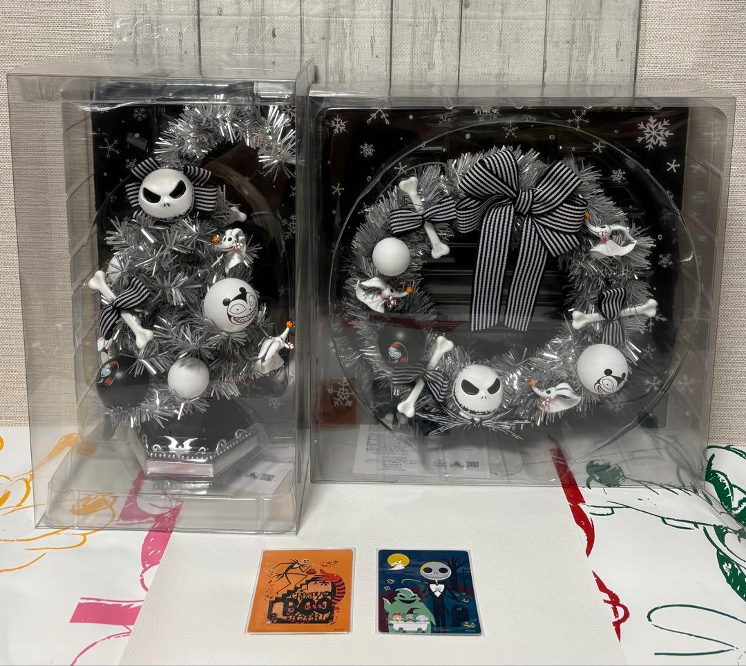 ナイトメアー・ビフォア・クリスマス ツリー リース　じゃんけんカード　ディズニー