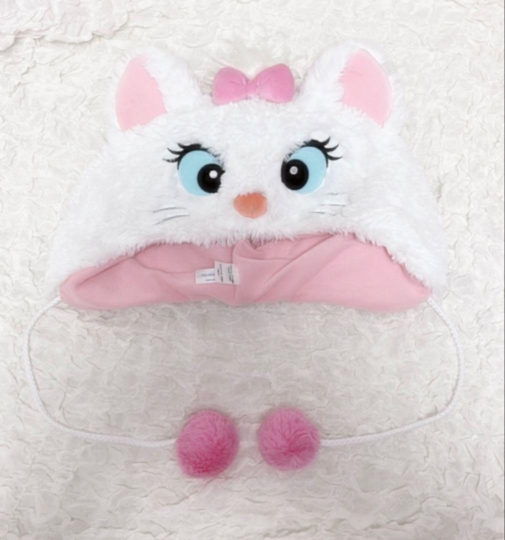 ディズニー ファンキャップ マリーちゃん ミニー ヒョウ柄 ピンク