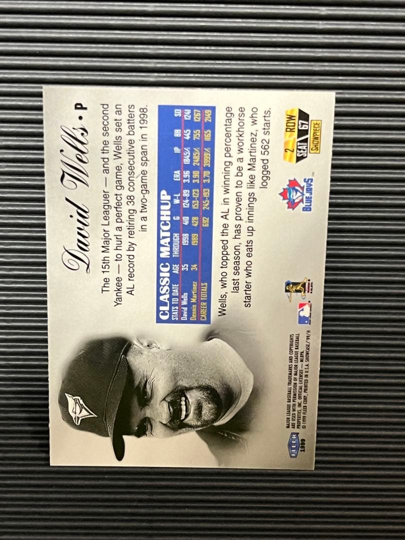 メジャーリーグ　カード　David Wells