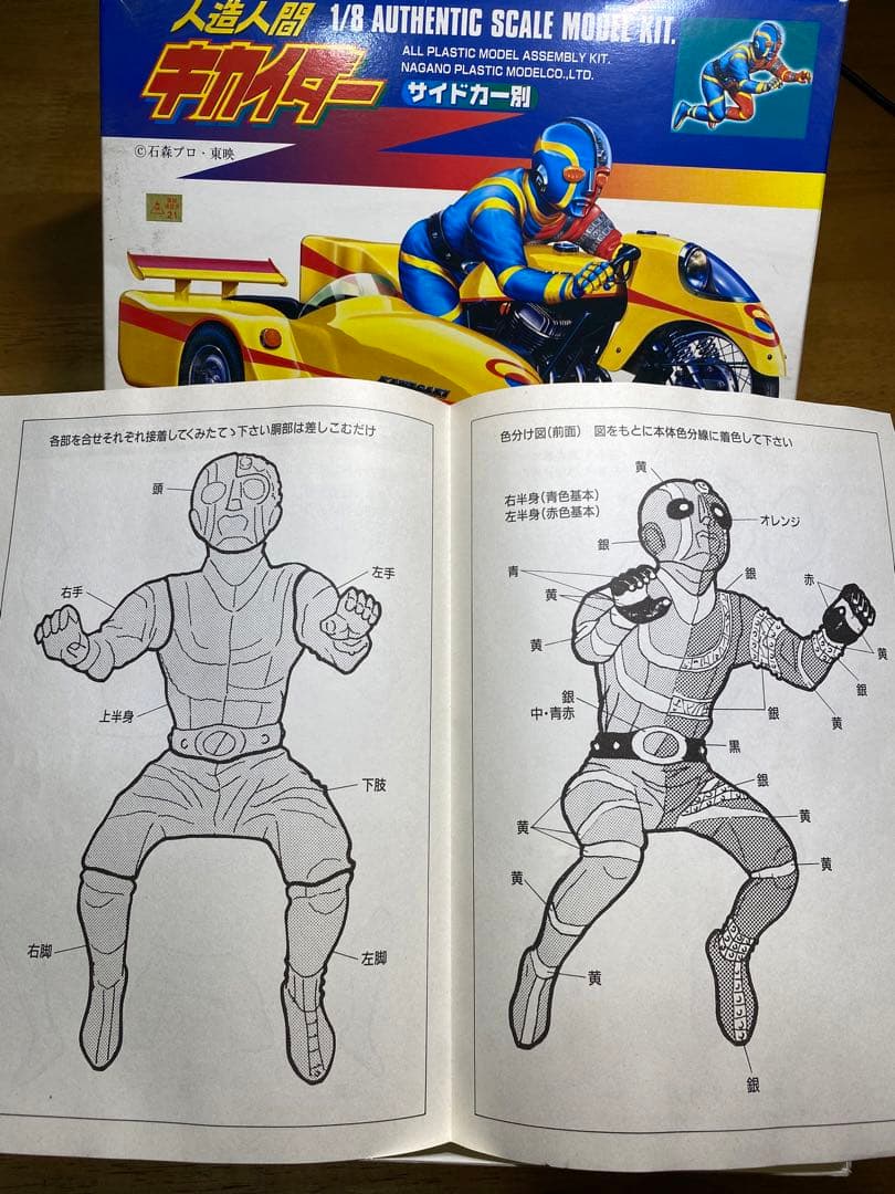 KAWASAKI GT500 MACH III キカイダー