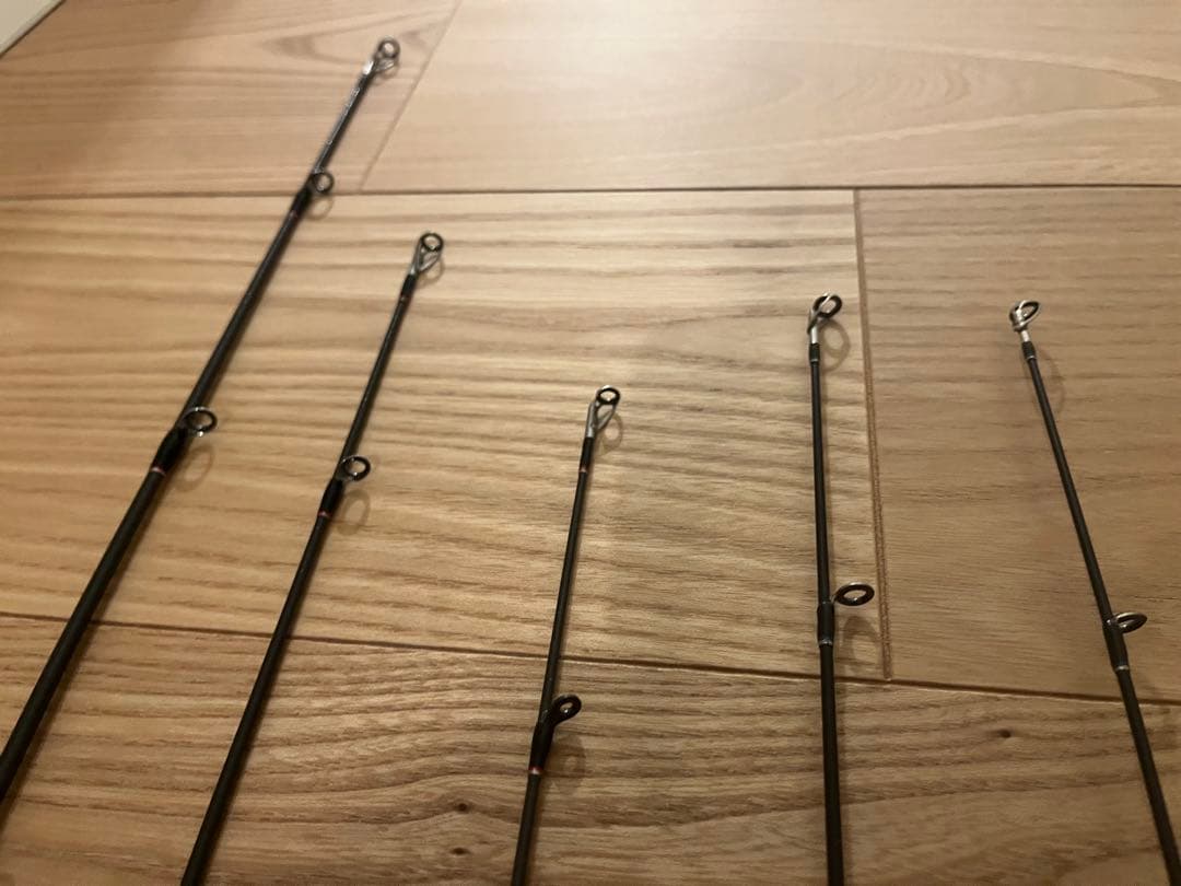 ヒロイズム ロッド5本セット（バウンス、ウィザード、カプリコーン×2、ベクター）