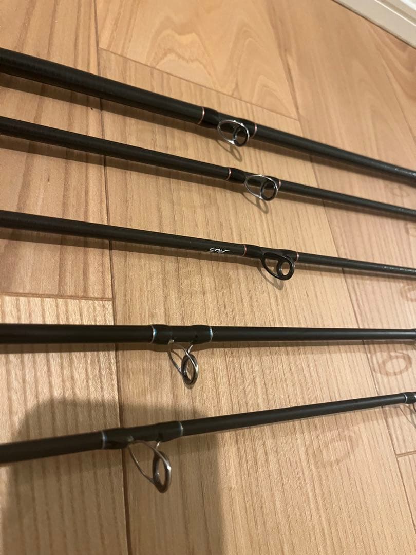 ヒロイズム ロッド5本セット（バウンス、ウィザード、カプリコーン×2、ベクター）