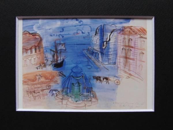 Raoul Dufy、海外版超希少レゾネ、新品額装付