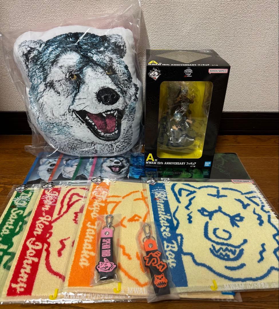 一番くじ MAN WITH A MISSION A賞　フィギュア　その他下位賞