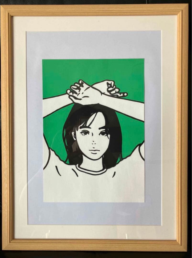 KYNE  ガシュ水彩画　1