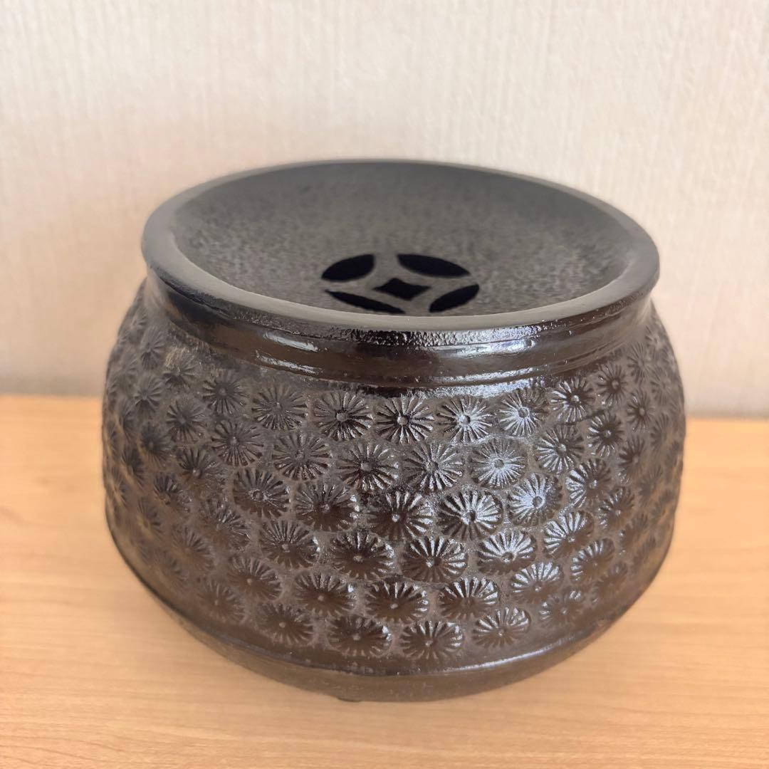 扇模様　南部鉄器　南部盛栄堂　新品未使用