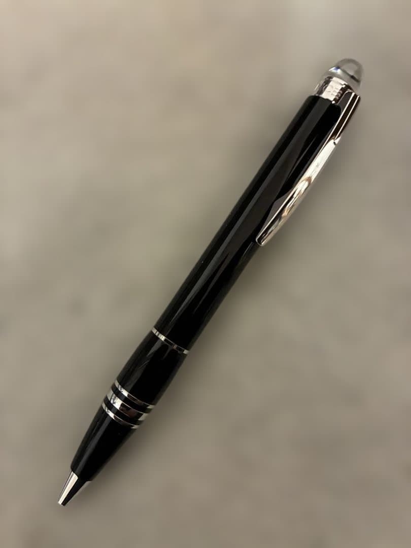 ◾️モンブラン◾️スターウォーカーボールペン◾️ミッドナイトナイトブラック◾️新品インク