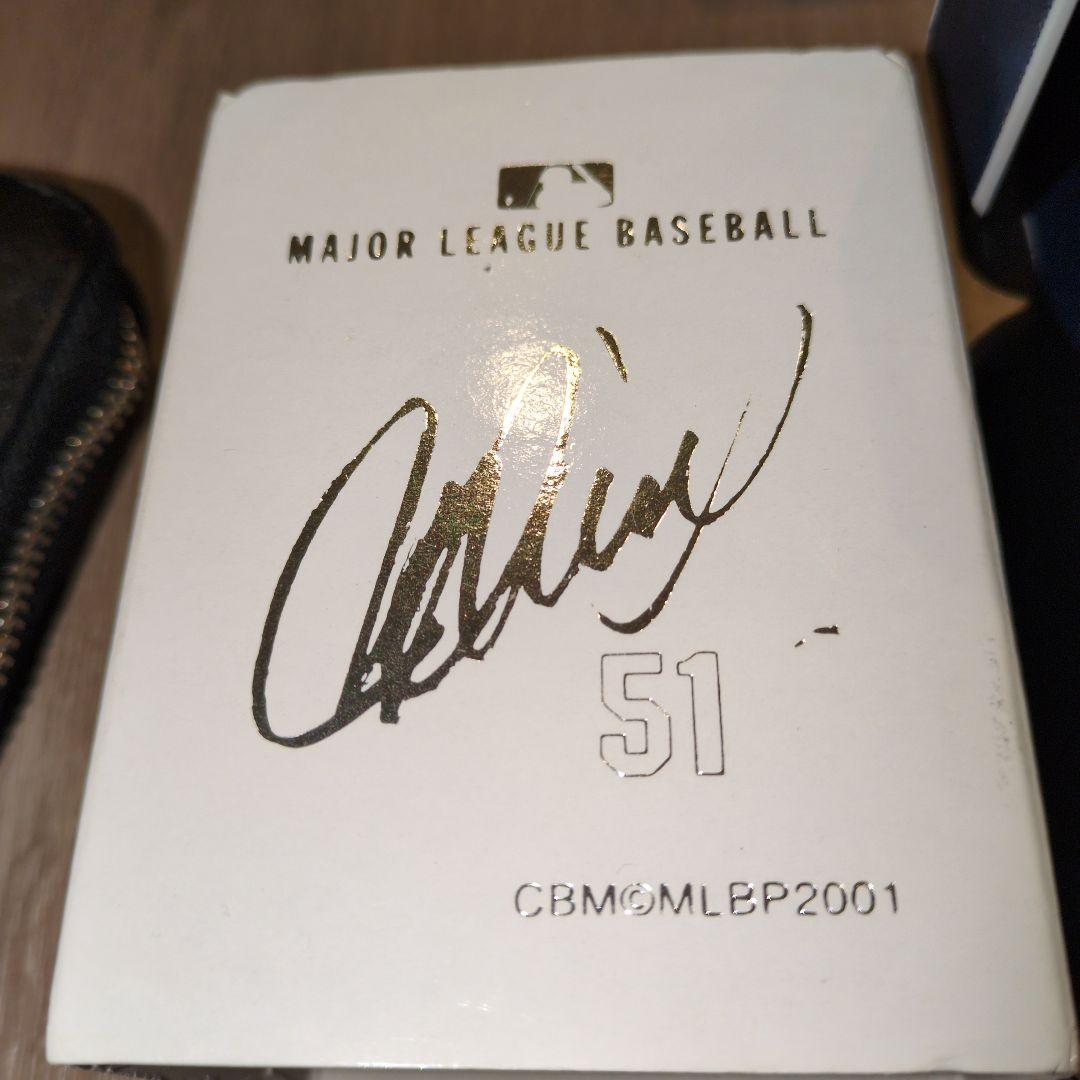 イチロー　メジャーリーグ　デビュー　記念サイン入り　時計　新品　動作確認済み