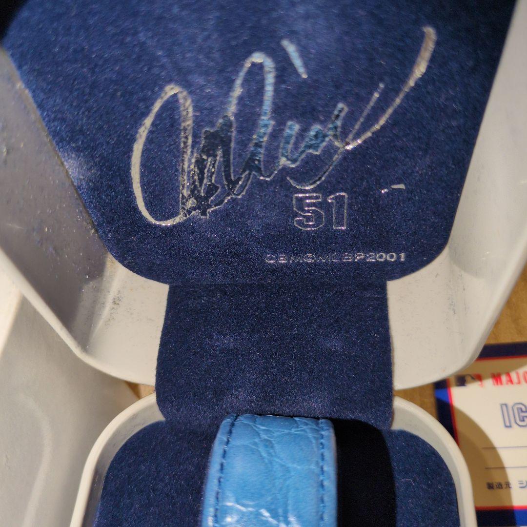 イチロー　メジャーリーグ　デビュー　記念サイン入り　時計　新品　動作確認済み