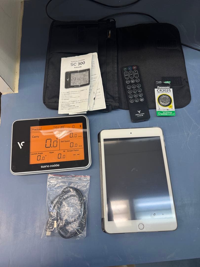 弾道測定器　SC300 iPad mini4付き　付属品有り　スイングキャディ