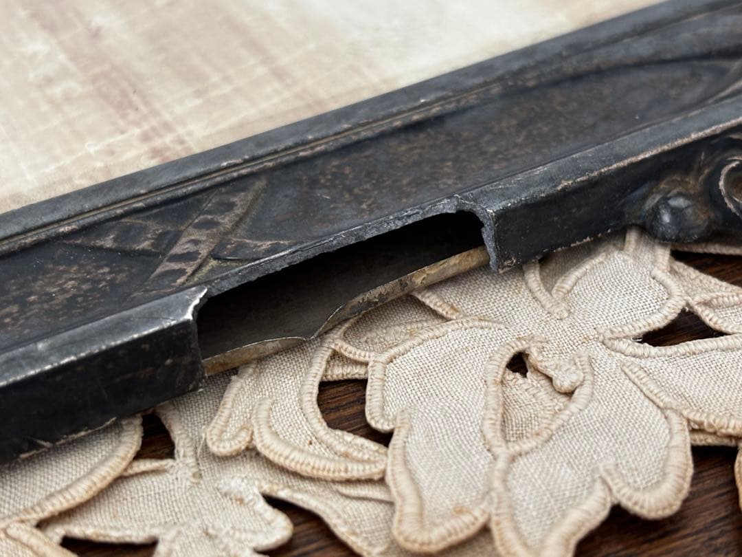 フランス　蚤の市　鏡　ブロカント